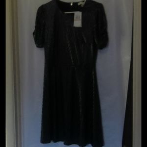 Michel Kors Dress S Black ,small silver dots